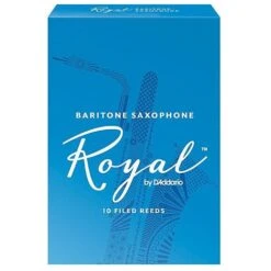 Rico Royal Baritone Saxophone Reeds Size 3.0 – 10 Pack