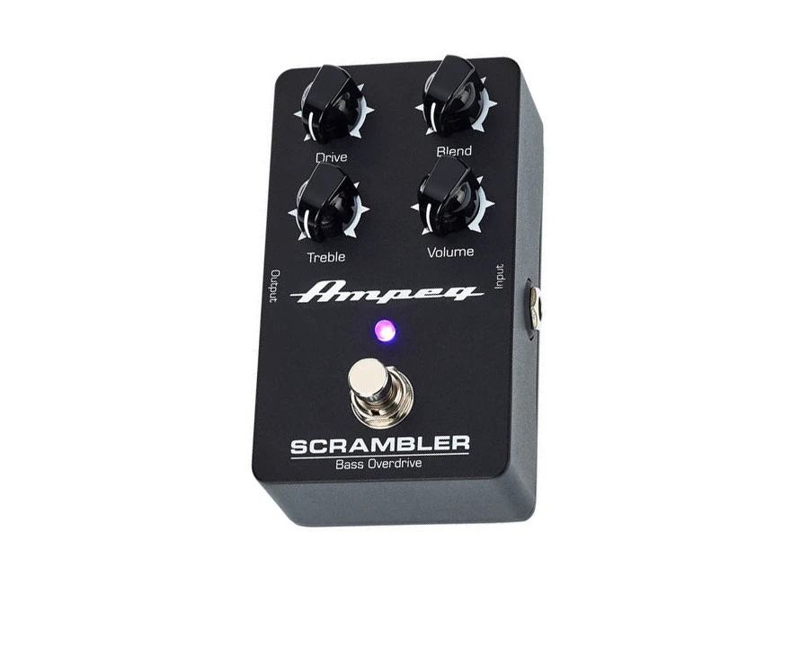 AMPEG Scrambler Overdrive Bass Effects FX Pedal – Analogue & True Bypass -NEW 1 AMPEG Scrambler Overdrive Bass Effects FX Pedal – Analogue & True Bypass -NEW
