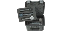 SKB Waterproof Microphone Touring Hard Case For 6 Mics & Accessories 3I-0907-MC6 -SCMUSIC SKB Waterproof Microphone Touring Hard Case For 6 Mics Accessories 3I 0907 MC6 OPEN
