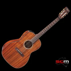 Takamine EF407 New Yorker Acoustic/Electric Guitar – Natural Koa