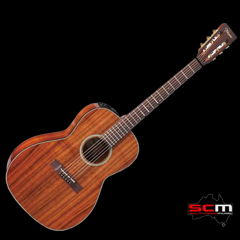 Takamine EF407 New Yorker Acoustic/Electric Guitar – Natural Koa 1 Takamine EF407 New Yorker Acoustic/Electric Guitar – Natural Koa