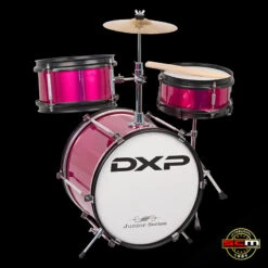 DXP 3 PIECE PINK JUNIOR DRUM KIT TXJ3PK DRUMKIT With STICKS