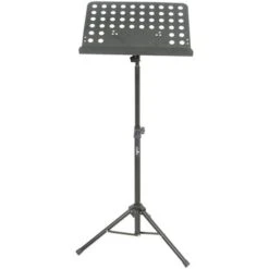 Ultimo UMHS5 Orchestral Music Stand – Aluminium With Fixed Perforated Plate