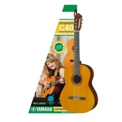 Yamaha Gigmaker C40 4/4 Classical Nylon String Guitar Pack Five Year Warranty Most Popular Classical Guitar In The World!