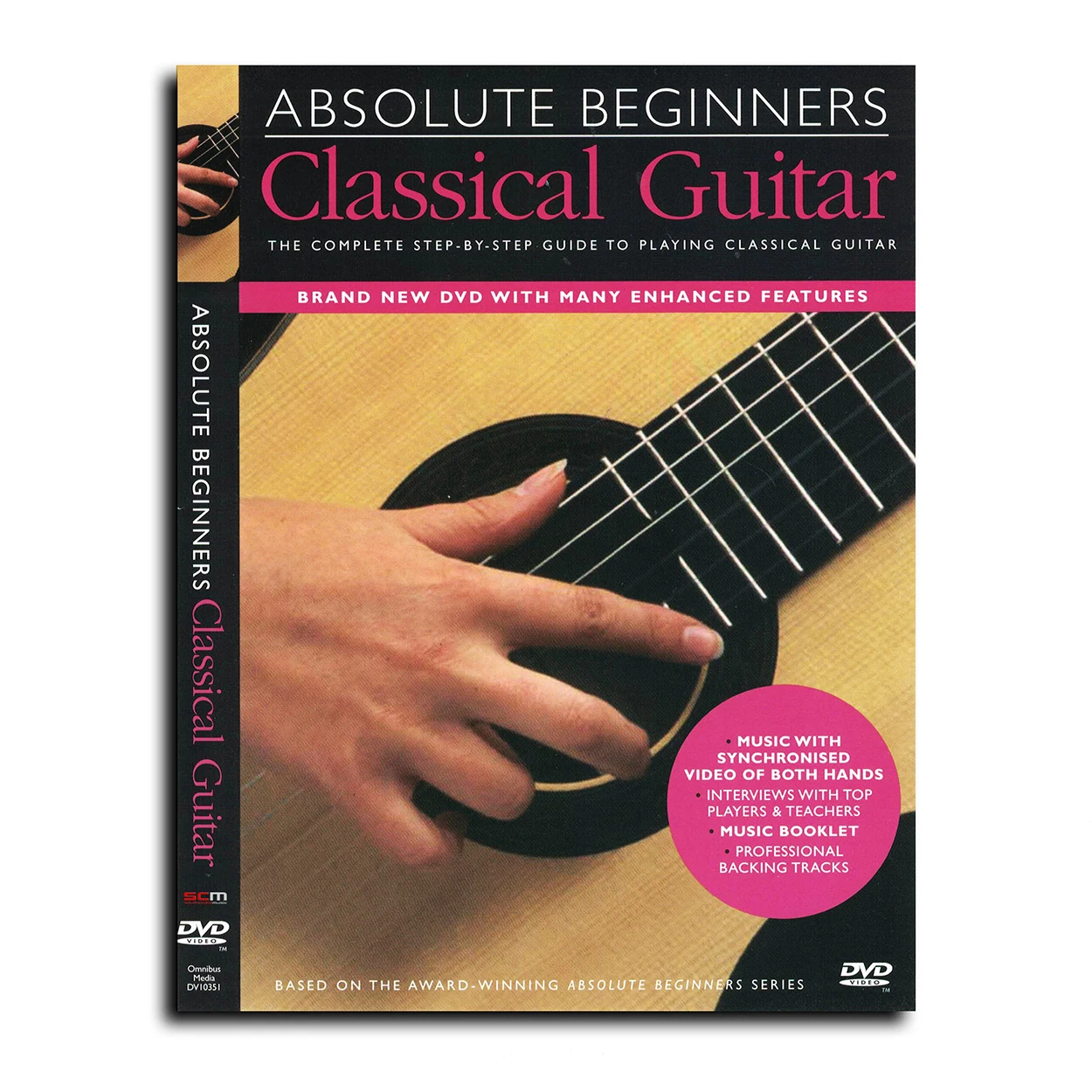 Absolute Beginners Learn To Play Classical Guitar DVD DV10351 1 Absolute Beginners Learn To Play Classical Guitar DVD DV10351