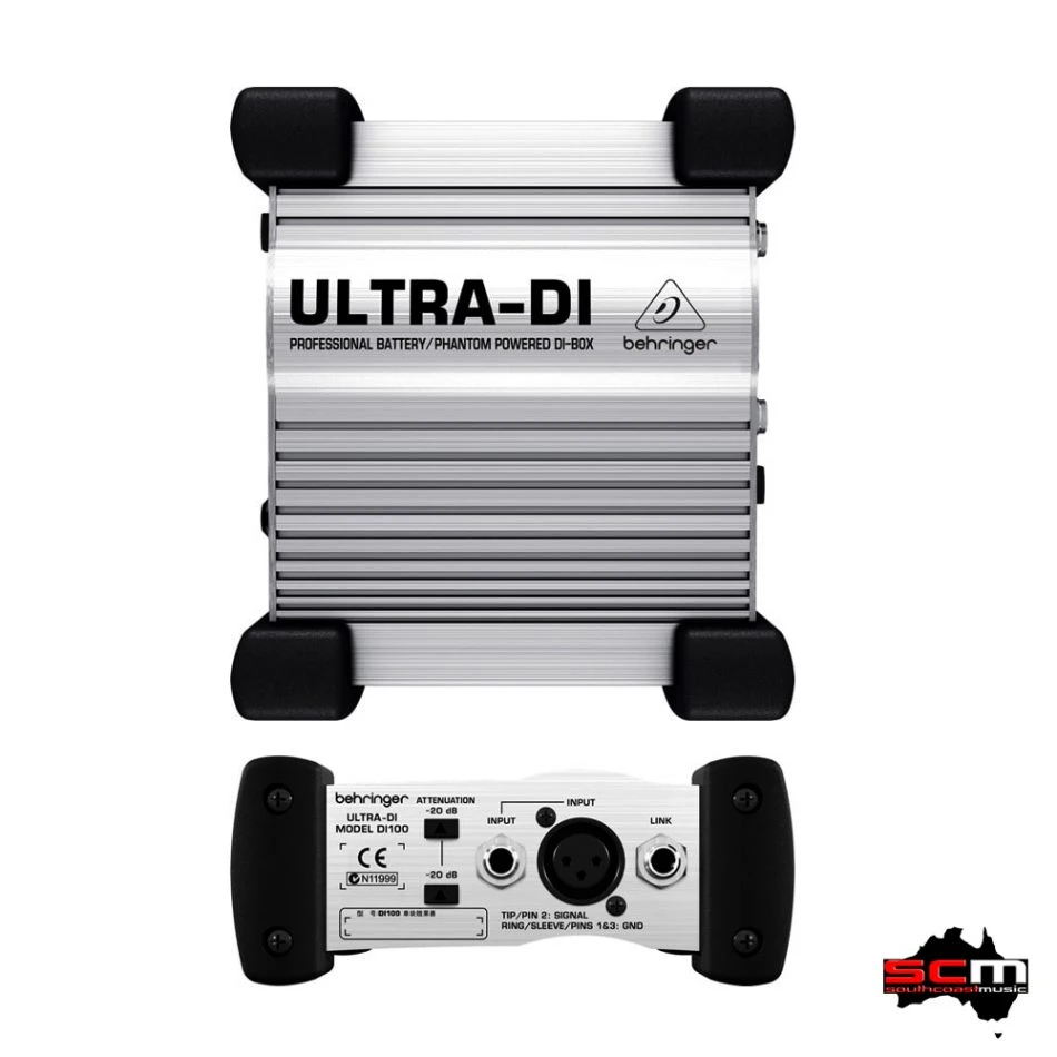 Behringer DI Ultra-DI Active Powered DI BOX DI100 Three Year Warranty – FREE Shipping! IN STOCK NOW! 1 Behringer DI Ultra-DI Active Powered DI BOX DI100 Three Year Warranty – FREE Shipping! IN STOCK NOW!