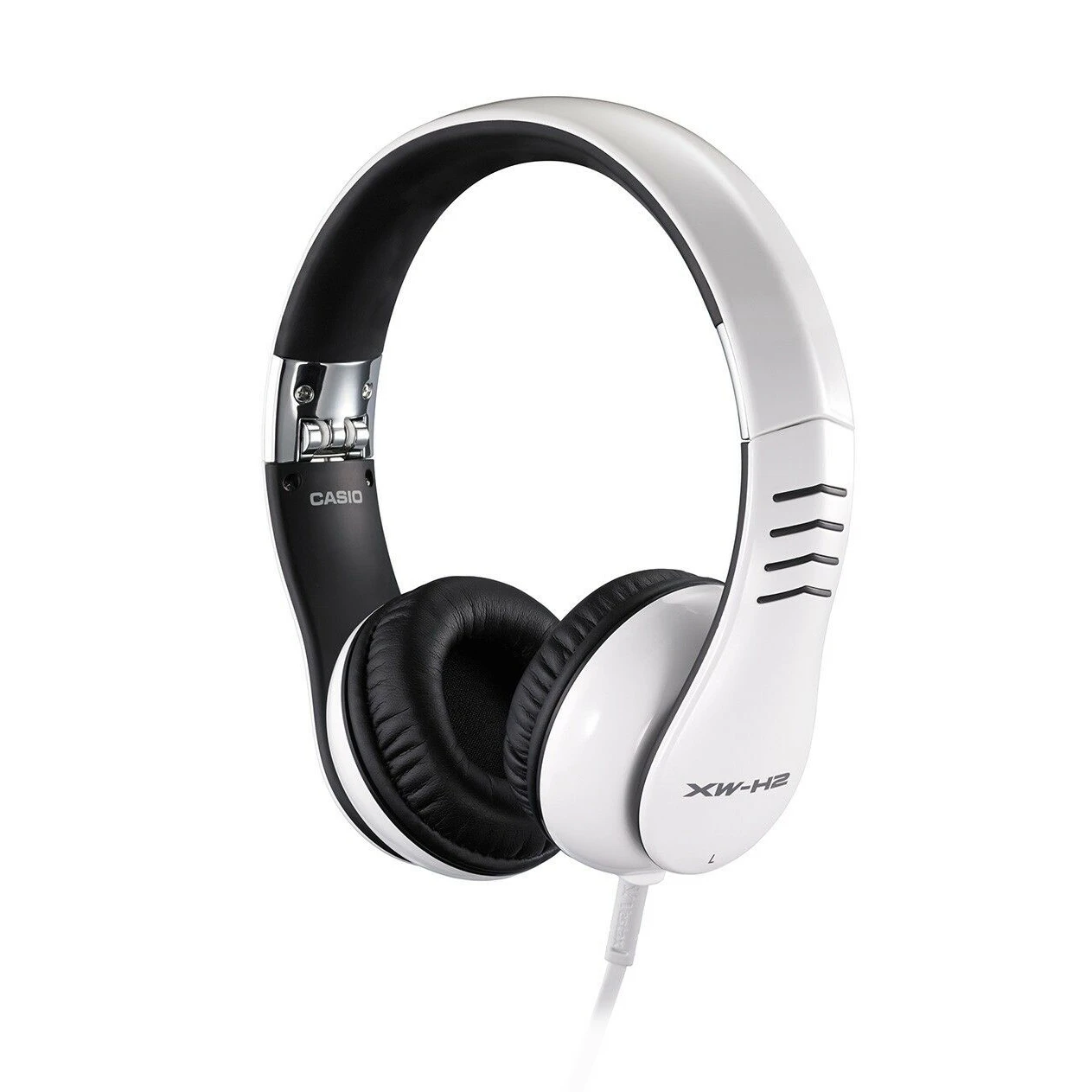 Casio XWH2 Stereo Head Phones High Quality DJ & Personal Foldable Headphones White 1 Casio XWH2 Stereo Head Phones High Quality DJ & Personal Foldable Headphones White