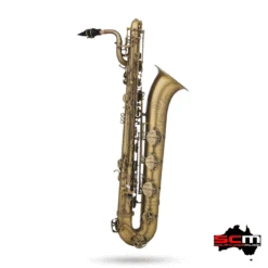 Baritone Saxophone Chateau Valencay CBS-22 Brushed Lacquer Finish – Incredible Horn!