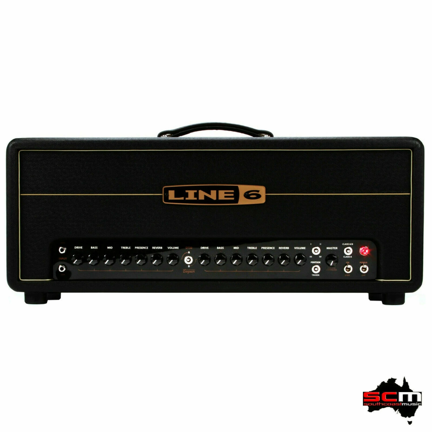 Line 6 DT50H Electric Guitar Amplifier Head – Designed By US Guitar Amp Guru Reinhold Bogner 1 Line 6 DT50H Electric Guitar Amplifier Head – Designed By US Guitar Amp Guru Reinhold Bogner