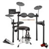 YAMAHA DTX452KPLUS Electronic Drum Kit With Drum Throne, Headphones Sticks