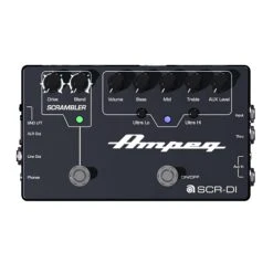 AMPEG SCR-DI BASS GUITAR DI WITH SCRAMBLER OVERDRIVE DIRECT INJECTION BOX -NEW