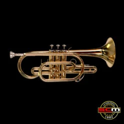 Fontaine FBW 465 Bb Cornet Gold Lacquer Finish With Mouthpiece, Carry Case And Accessories