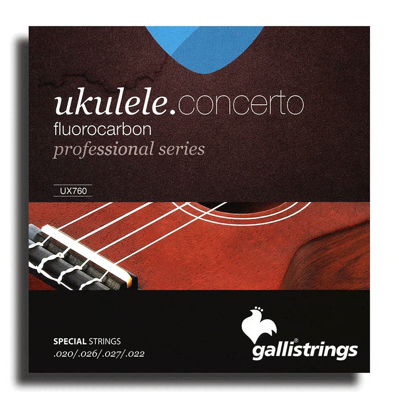 Galli GT760 Concert Ukulele String Set Black Fluorocarbon 20/22 Made In Italy 1 Galli GT760 Concert Ukulele String Set Black Fluorocarbon 20/22 Made In Italy