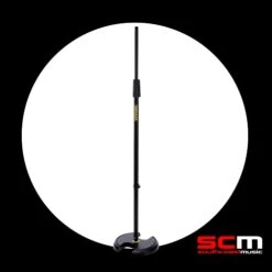 Hercules MS202B Microphone Stand With H-Shaped Base & Quik Clutch Height Adjustment