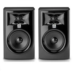 JBL LSR308 MKII X2 8″ Two-Way Powered Studio Monitor Active Speaker Pair – NEW
