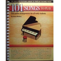 Leila Fletcher Library Of Popular Teaching Pieces – 101 SONGS TO PLAY Easy Piano For Early Students