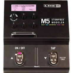 Line 6 M5 Stompbox Modeler Guitar Modelling Multi FX Pedal