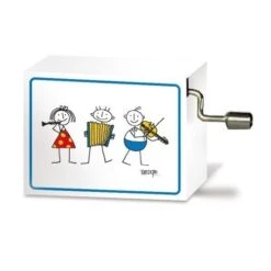 Music Box -German NURSERY RHYME- Wind Up Music Box LITTLE PHILS For Children “All The Birds Are Already There”