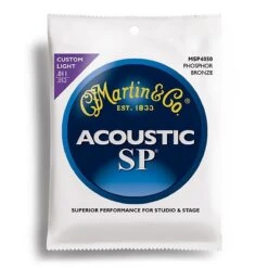Martin 11-52 Custom Light String Set SP Phosphor Bronze Acoustic Guitar Strings