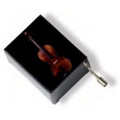 Vivaldi – Novelty Music Box -VIOLIN – Play VIVALDI – Wind Up Music Box By Vienna World
