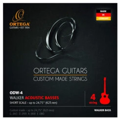 Ortega ODW-4 D-Walker 24.75″ Short Scale Acoustic Bass Strings
