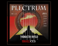 Thomastik Plectrum AC111 Acoustic Guitar Strings Bronze Wound 11-50 Light Gauge