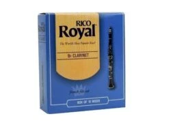 RICO ROYAL Bb CLARINET 1.0 REEDS BOX OF 10