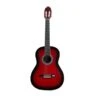 TC11RDS VALENCIA – RED Size Classical Nylon String Guitar Package W DVD