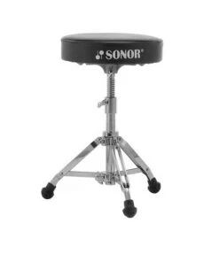 SONOR DT470 DOUBLE BRACED HEAVY DUTY DRUM STOOL THRONE TRIPOD 48-67CM