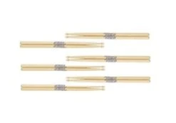 6 X PAIRS OF PRO MARK LA 747 DRUM STICKS WOOD TIP