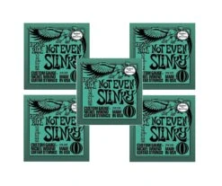 5 X Sets NOT EVEN SLINKY 2626 ERNIE BALL ELECTRIC GUITAR STRINGS SET 12-56