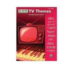 10 FOR 10 SHEET MUSIC TV THEMES EASY PIANO SOLO SONG BOOK