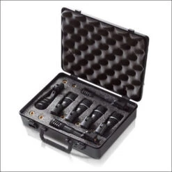 Ashton Drum Mic Recording Pack 7 Microphone Set In Case