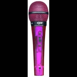 SQ335RD CPK Mic Unidirectional Microphone Red XLR To JACK