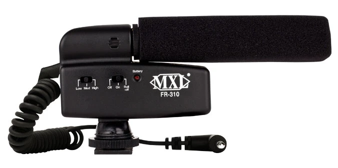 MXL FR-310 Shotgun Mic Video Camera Hot Shoe Microphone System 1 MXL FR-310 Shotgun Mic Video Camera Hot Shoe Microphone System
