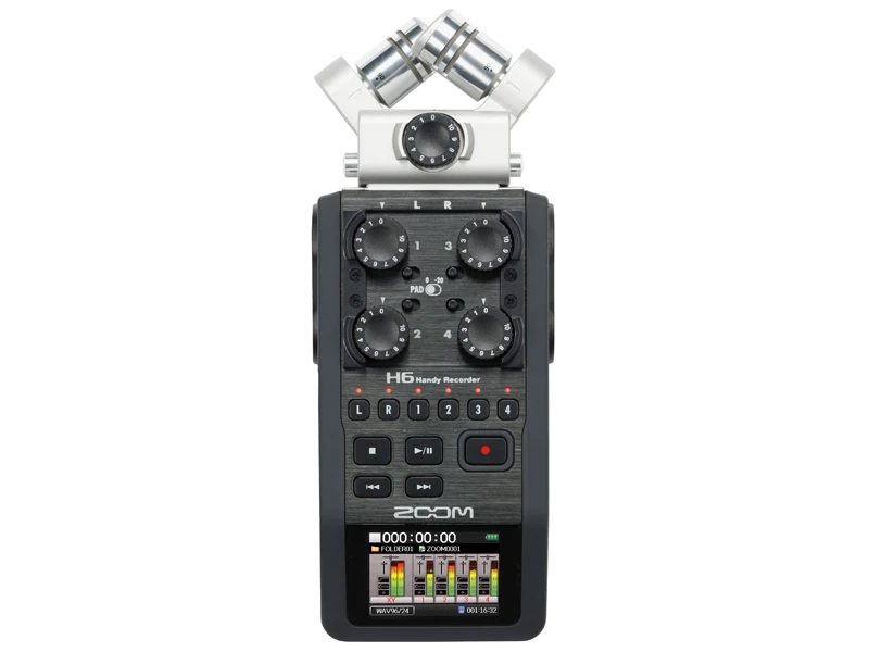 ZOOM H6 Recorder 4 Input 6 Track Portable Hand Held Recorder 1 ZOOM H6 Recorder 4 Input 6 Track Portable Hand Held Recorder