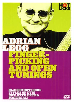 HOT LICKS ADRIAN LEGG FINGERPICKING LEARN GUITAR DVD LICK LIBRARY