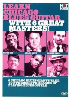 LEARN CHICAGO BLUES GUITAR 6 GREAT MASTERS HOT LICKS DVD HOT709 EARL ROTH GEILS