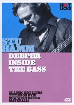 STU HAMM DEEPER INSIDE THE BASS GUITAR HOT LICKS DVD HOT297 LEARN TUITIONAL