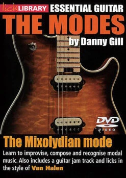 LICK LIBRARY LEARN MODES MIXOLYDIAN MODE VAN HALEN DVD ELECTRIC GUITAR RDR0390