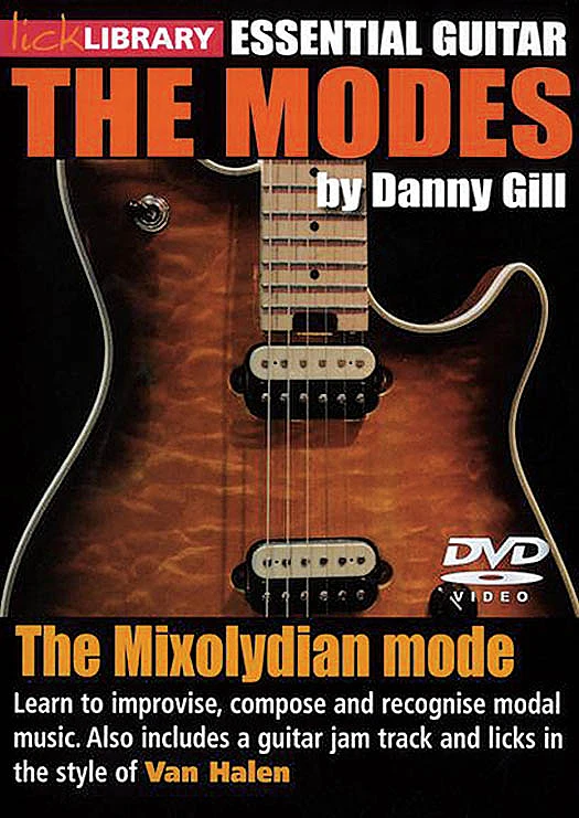 LICK LIBRARY LEARN MODES MIXOLYDIAN MODE VAN HALEN DVD ELECTRIC GUITAR RDR0390 1 LICK LIBRARY LEARN MODES MIXOLYDIAN MODE VAN HALEN DVD ELECTRIC GUITAR RDR0390