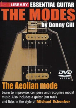LICK LIBRARY THE MODES LEARN AEOLIAN MODE Schenker DVD GUITAR RDR0391