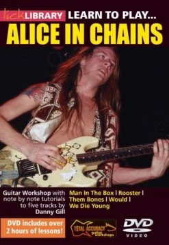 LICK LIBRARY – LEARN TO PLAY ALICE IN CHAINS GUITAR DVD
