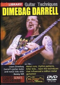 LICK LIBRARY LEARN TO PLAY DIMEBAG DARRELL GUITAR DVD