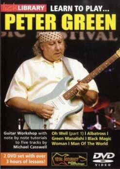 LICK LIBRARY LEARN TO PLAY PETER GREEN GUITAR 2 DVD SET