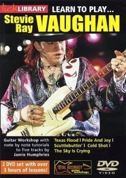 LICK LIBRARY LEARN TO PLAY STEVIE RAY VAUGHAN VOL 1 DVD