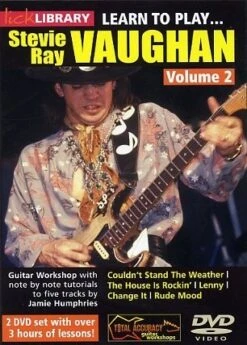 LICK LIBRARY LEARN TO PLAY STEVIE RAY VAUGHAN VOL 2 DVD