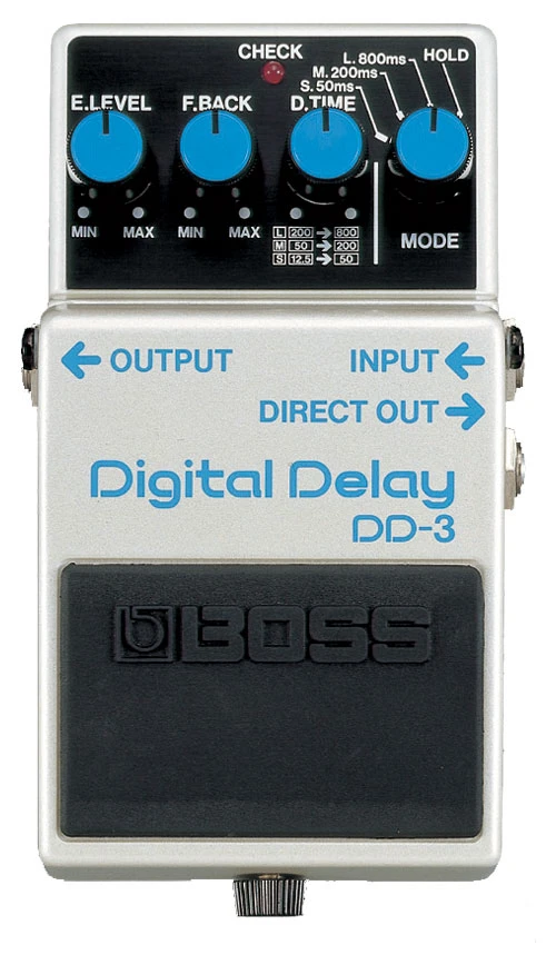 BOSS DD3 DIGITAL DELAY PEDAL For ELECTRIC GUITAR 1 BOSS DD3 DIGITAL DELAY PEDAL For ELECTRIC GUITAR