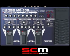 BOSS ME50B BASS GUITAR MULTI-FX PEDAL BOARD