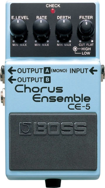 BOSS CE-5 CHORUS ENSEMBLE FX PEDAL 1 BOSS CE-5 CHORUS ENSEMBLE FX PEDAL